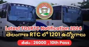 Latest TGSRTC Notification 2024