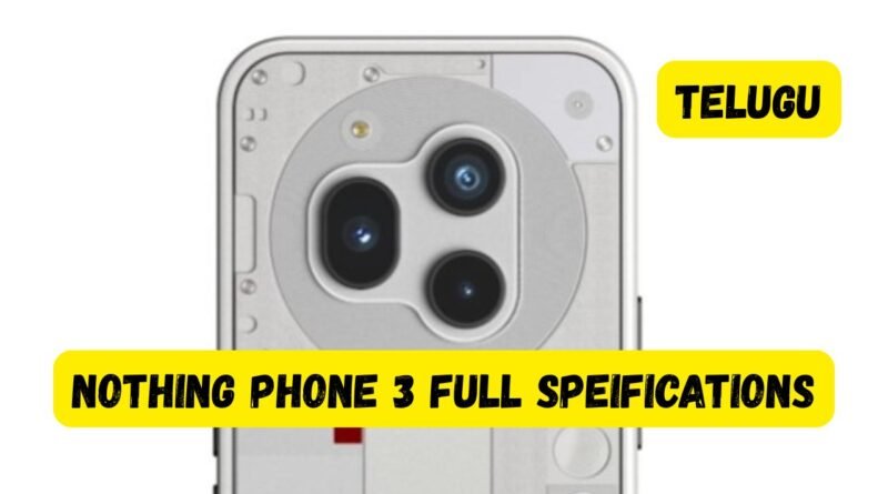 Nothing phone 3