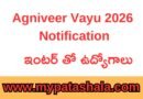 Agniveer Vayu 2026 Notification