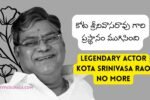 Kota Srinivasa Rao