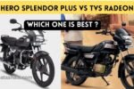 Hero Splendor Plus vs TVS Radeon